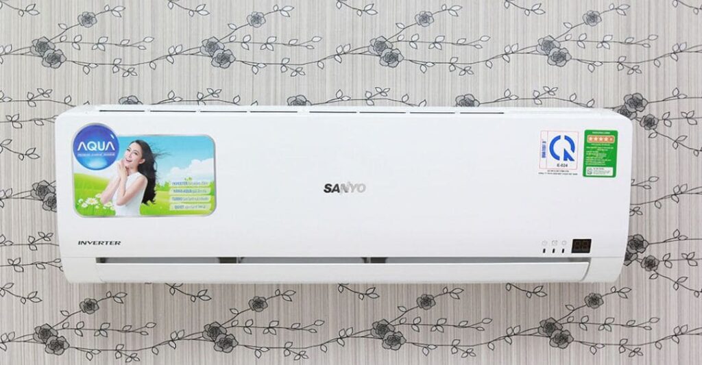 máy lạnh sanyo báo lỗi e7
