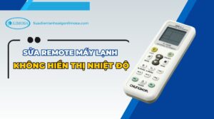 remote máy lạnh không hiển thị nhiệt độ