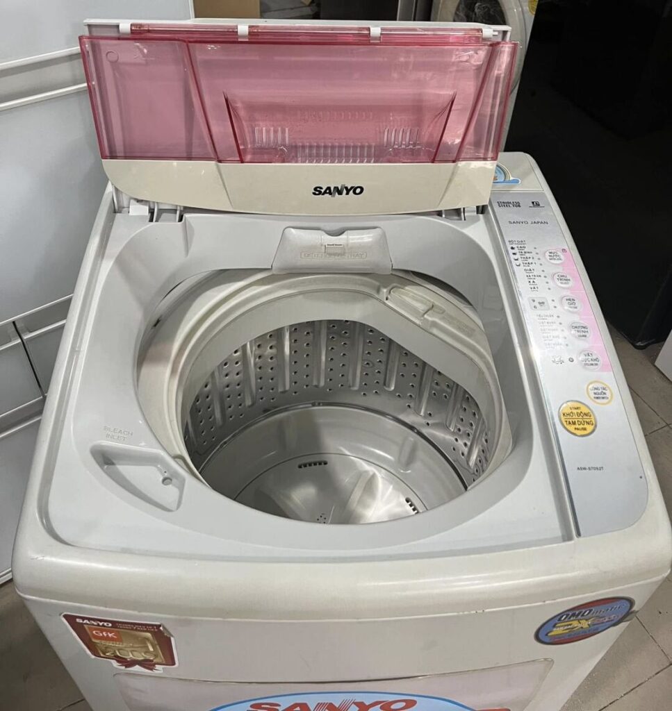 Các chế độ giặt của máy giặt Sanyo đời cũ