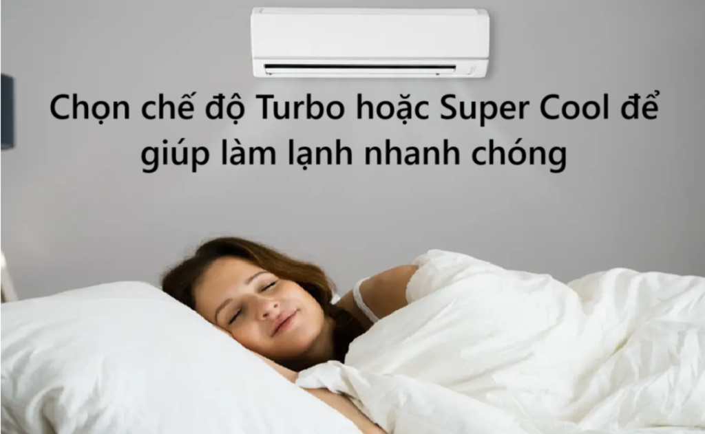 Chọn chế độ làm lạnh nhanh