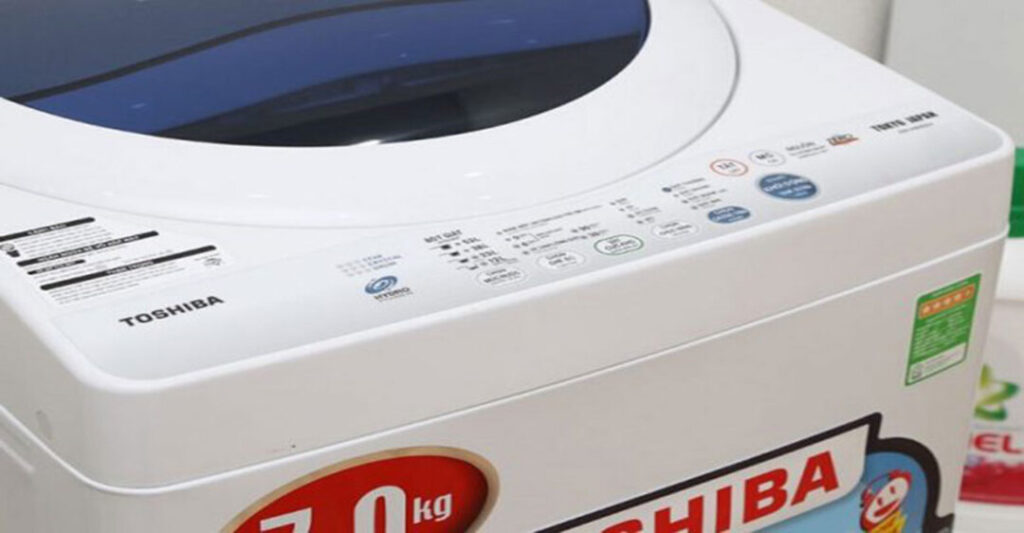 Dấu hiệu máy giặt Toshiba báo lỗi E22