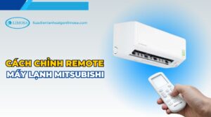 cách chỉnh remote máy lạnh mitsubishi