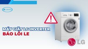 máy giặt lg inverter báo lỗi le