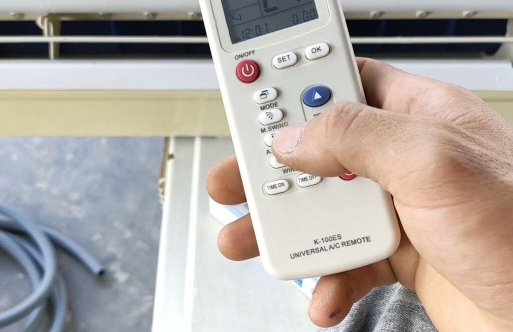 Cách dò remote máy lạnh đa năng