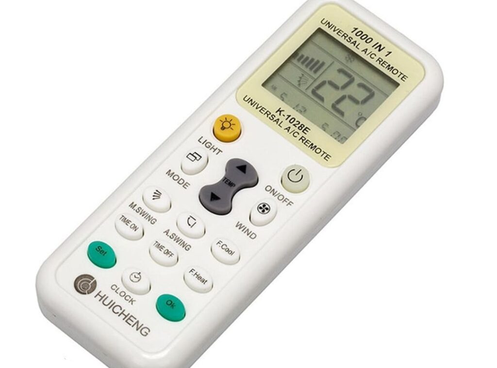 Cách sử dụng remote máy lạnh đa năng