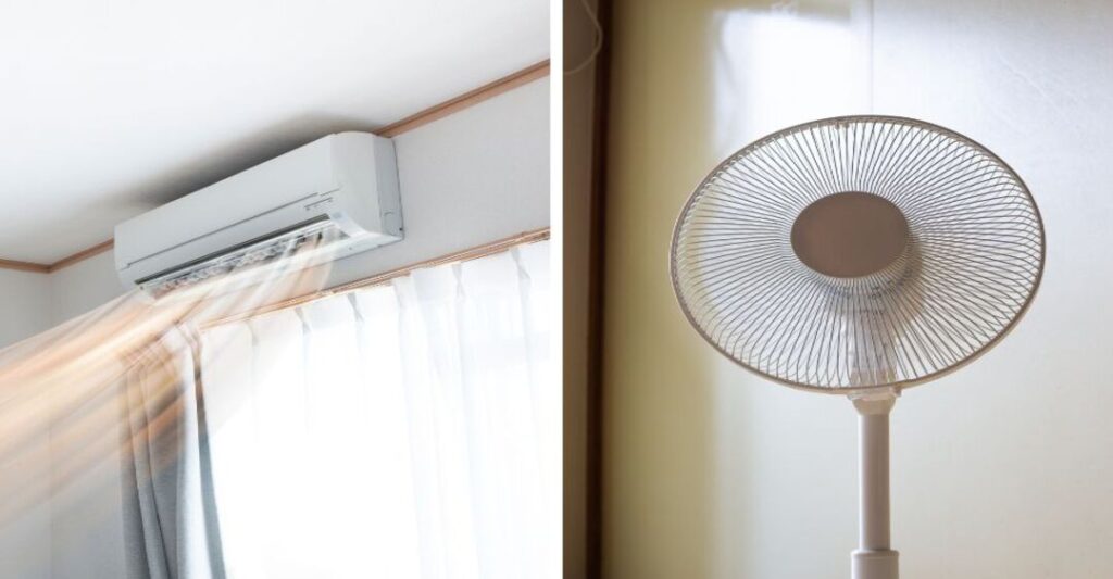 quạt máy và máy lạnh cái nào tốn điện hơn