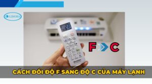 cách đổi độ f sang độ c của máy lạnh