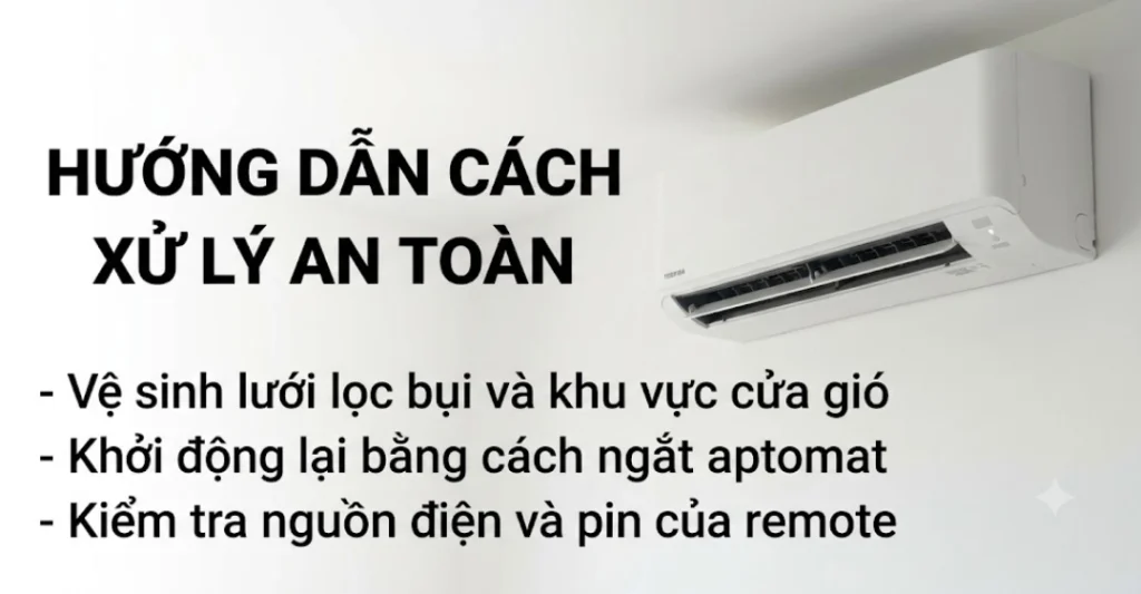 Hướng dẫn cách xử lý an toàn tại nhà