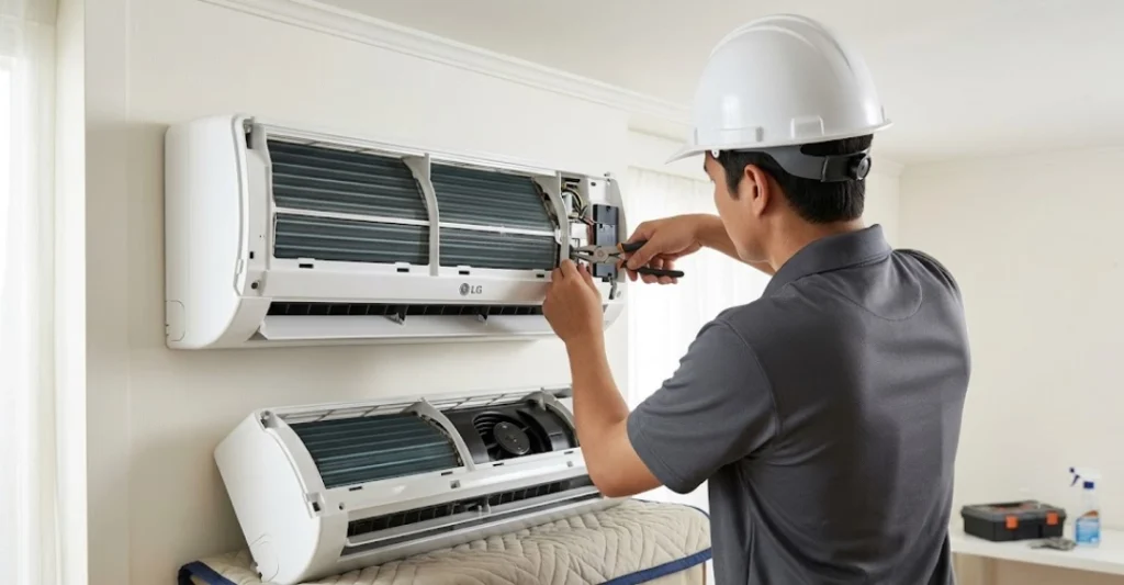 Lưu ý quan trọng khi xử lý lỗi H6 máy lạnh Sanyo