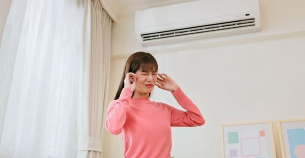 máy lạnh kêu rè rè