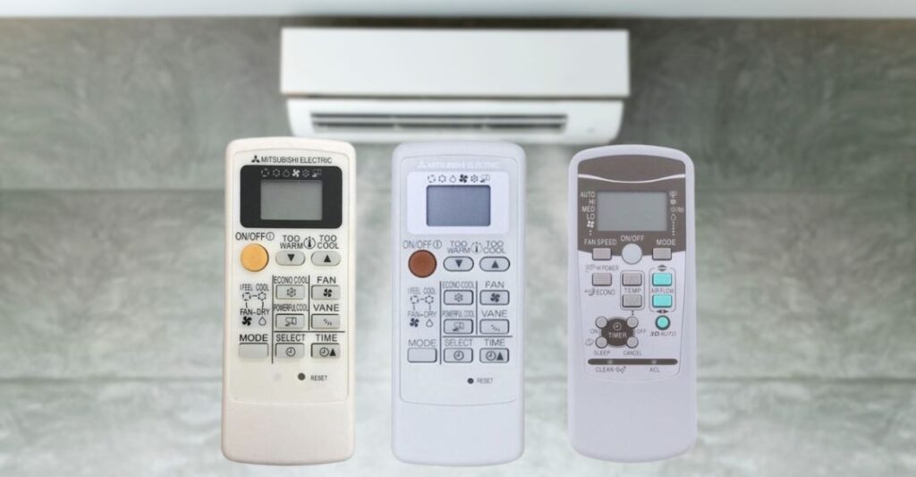 remote máy lạnh Mitsubishi Electric