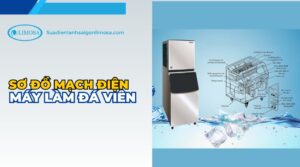 sơ đồ mạch điện máy làm đá viên