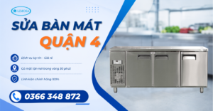 Sửa Bàn Mát Quận 4 Nhanh Chóng - Bảo Hành Dài Hạn