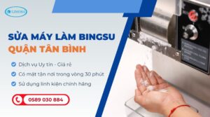 sửa máy làm bingsu quận Tân Bình