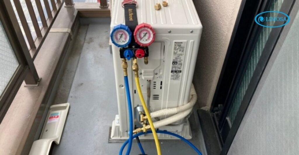 Thiết bị hút chân không và nạp gas