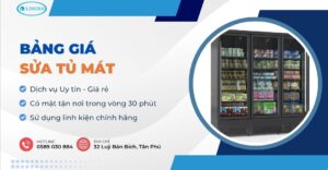 Bảng giá sửa tủ mát