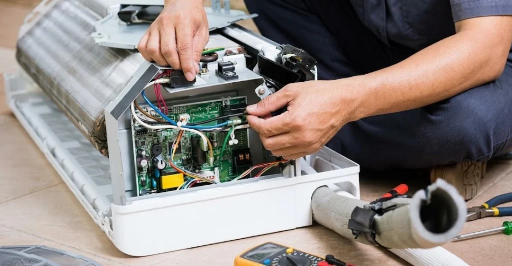 Bo mạch dàn nóng bị lỗi