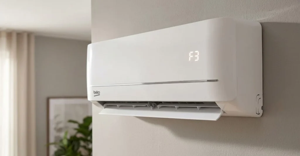 Máy lạnh Beko báo lỗi F3 là mã bảo vệ quá nhiệt