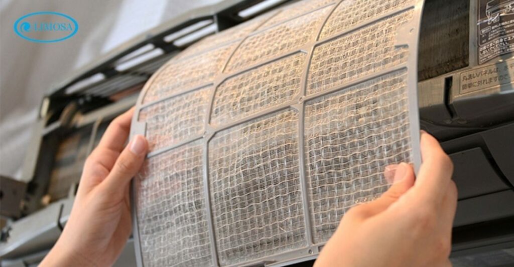 Máy lạnh bị bẩn