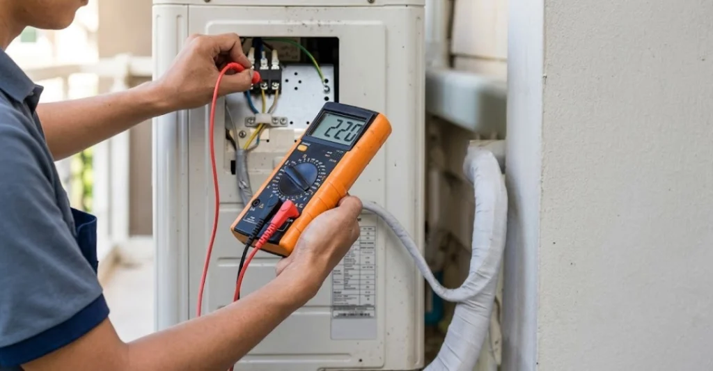 Máy nén yếu hoặc van điều tiết gas bị kẹt