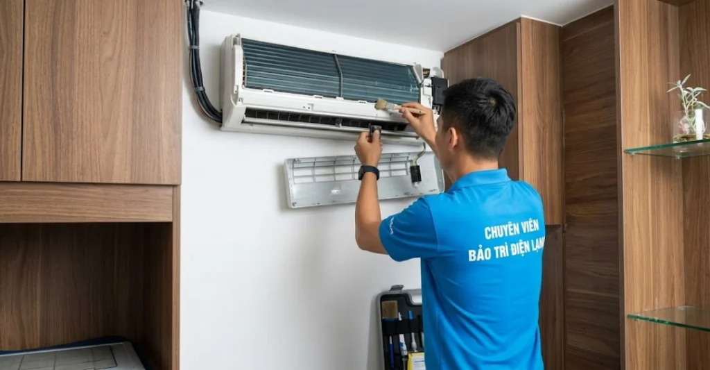  Nên tự xử lý hay gọi thợ khi máy lạnh Asanzo báo lỗi F1