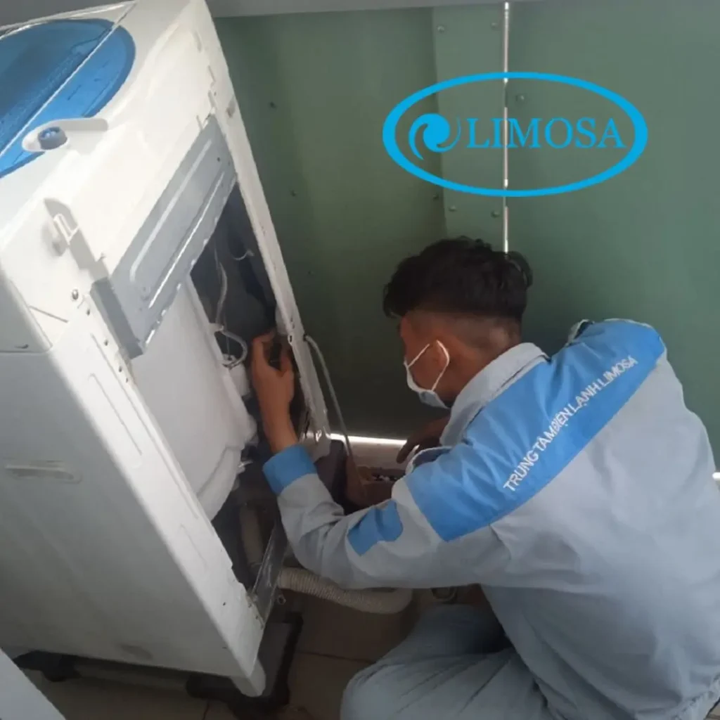 quy trình sửa máy giặt hấp sấy LG Styler