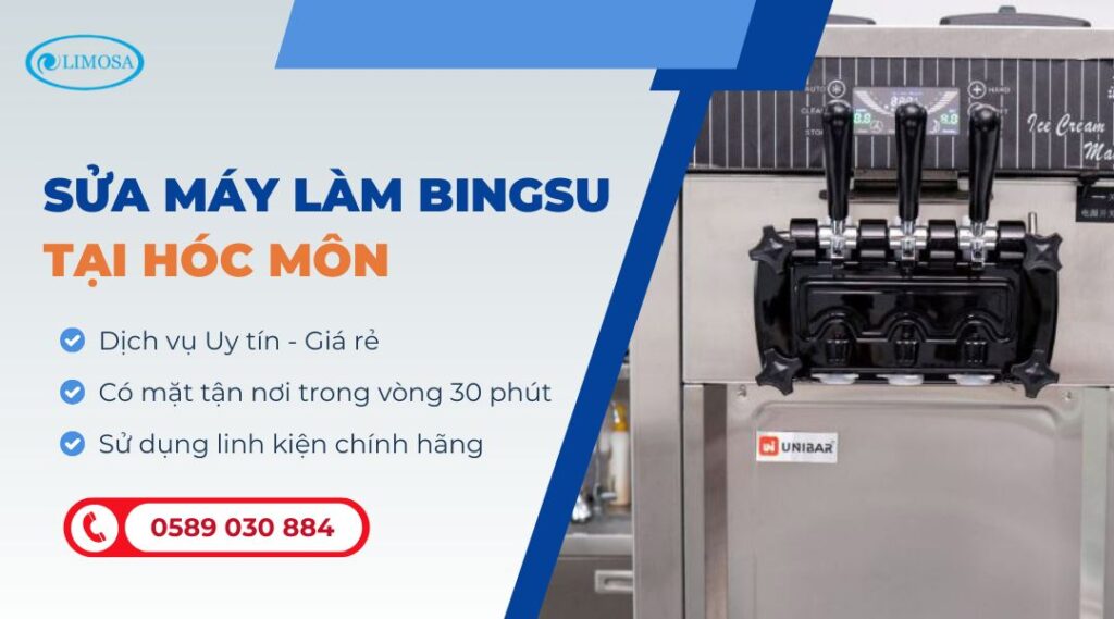 sửa máy làm bingsu tại Hóc Môn