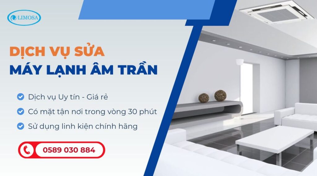 sửa máy lạnh âm trần