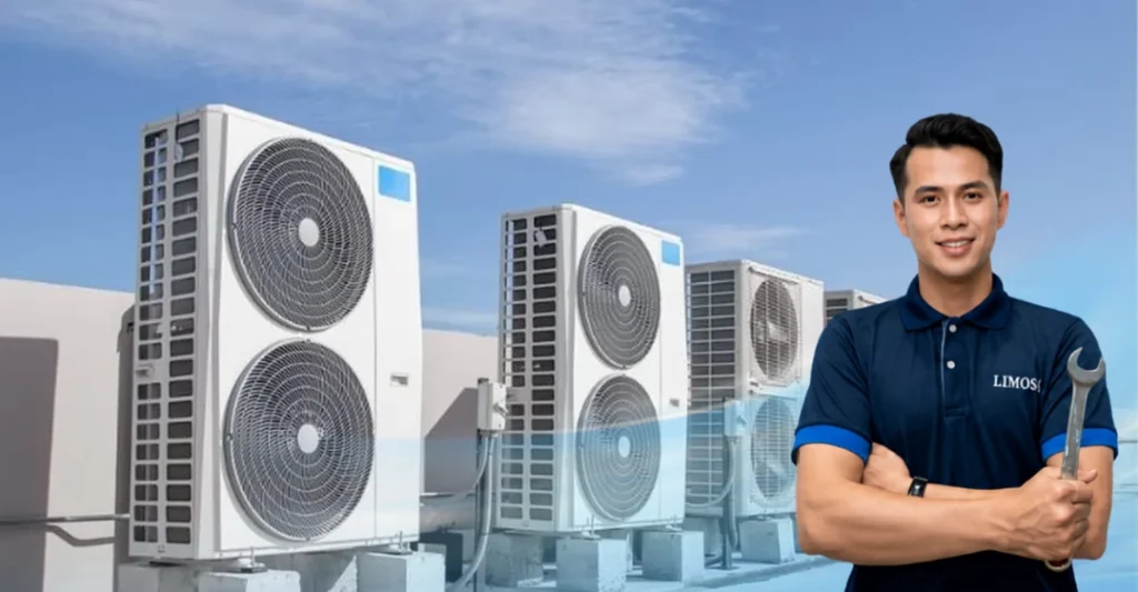 Dịch vụ sửa máy lạnh công nghiệp tại Sửa Điện Lạnh Sài Gòn Limosa