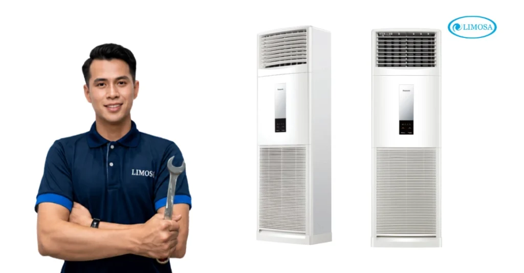 Dịch vụ sửa máy lạnh tủ đứng Sửa Điện Lạnh Sài Gòn Limosa