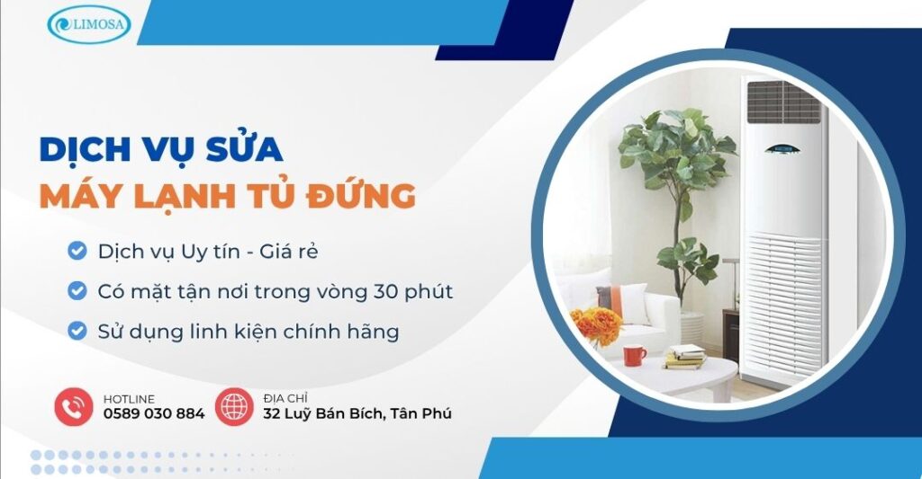 sửa máy lạnh tủ đứng