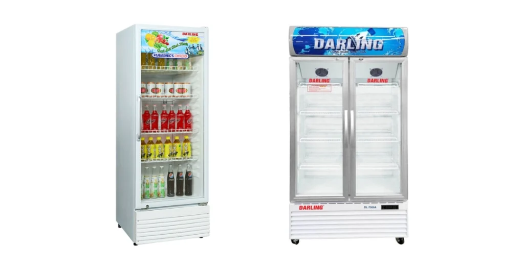 8. Hướng dẫ phân bổ thực phẩm để tối ưu diện tích tủ mát Darling