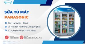 sửa tủ mát Panasonic