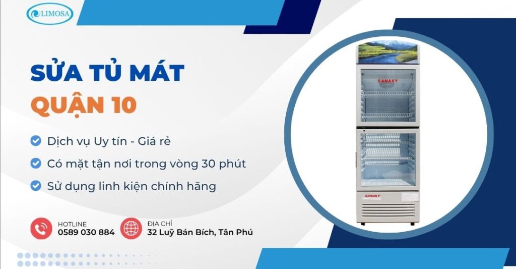 sửa tủ mát quận 10