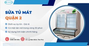 sửa tủ mát quận 2