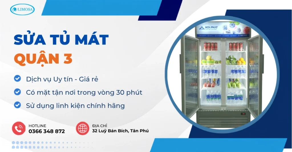 Dịch vụ sửa tủ mát quận 3