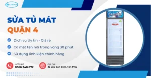 sửa tủ mát quận 4