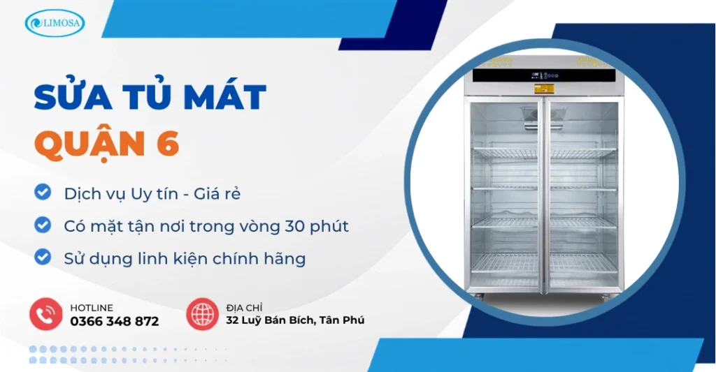 sửa tủ mát quận 6
