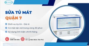 sửa tủ mát quận 7