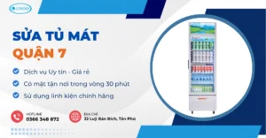 sửa tủ mát quận 7