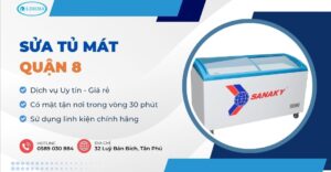 sửa tủ mát quận 8