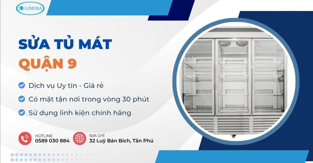 sửa tủ mát quận 9