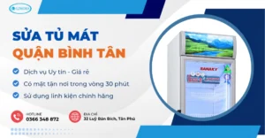 sửa tủ mát quận Bình Tân