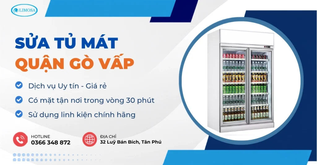 sửa tủ mát quận Gò Vấp