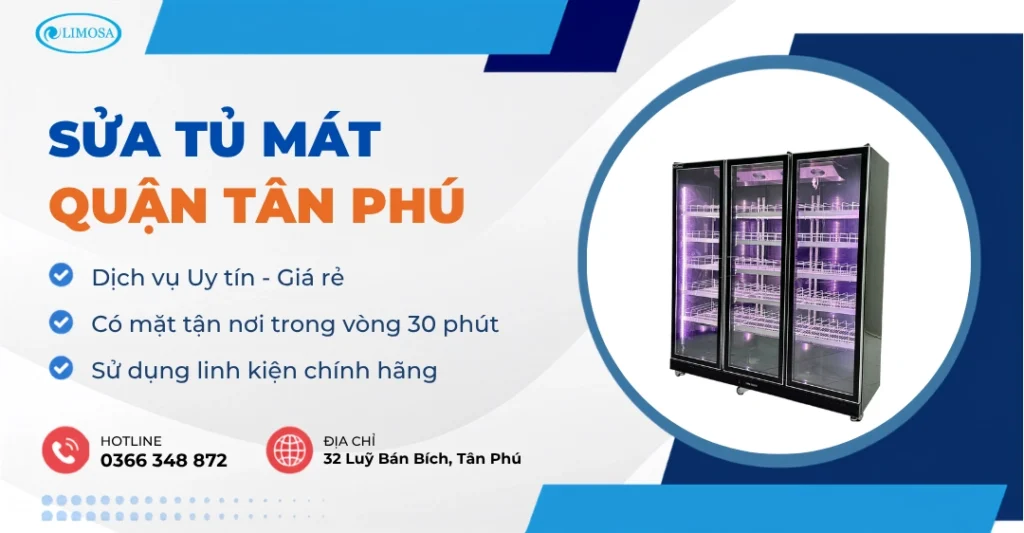 Sửa Tủ Mát Quận Tân Phú