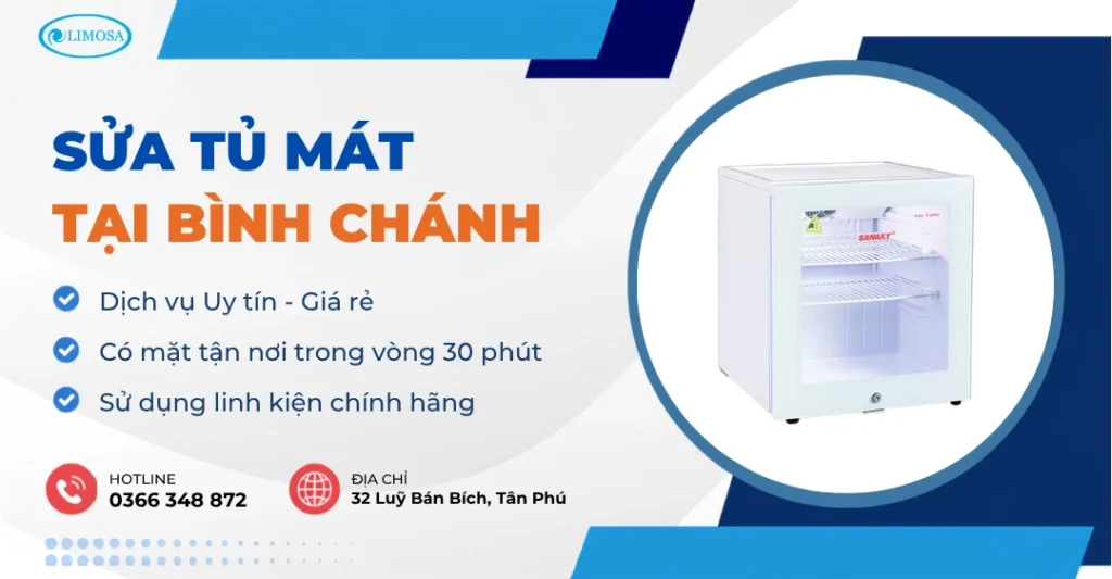 Sửa Tủ Mát Tại Bình Chánh - Dịch Vụ Tại Nhà Uy Tín 24/7