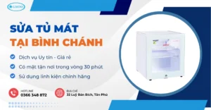 Sửa Tủ Mát Tại Bình Chánh - Dịch Vụ Tại Nhà Uy Tín 24/7