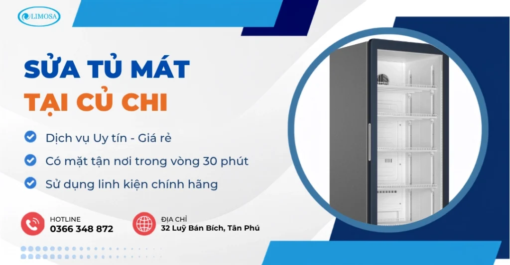 Sửa Tủ Mát Tại Củ Chi - Tiệm Sửa 24/7, Dịch Vụ Giá Rẻ