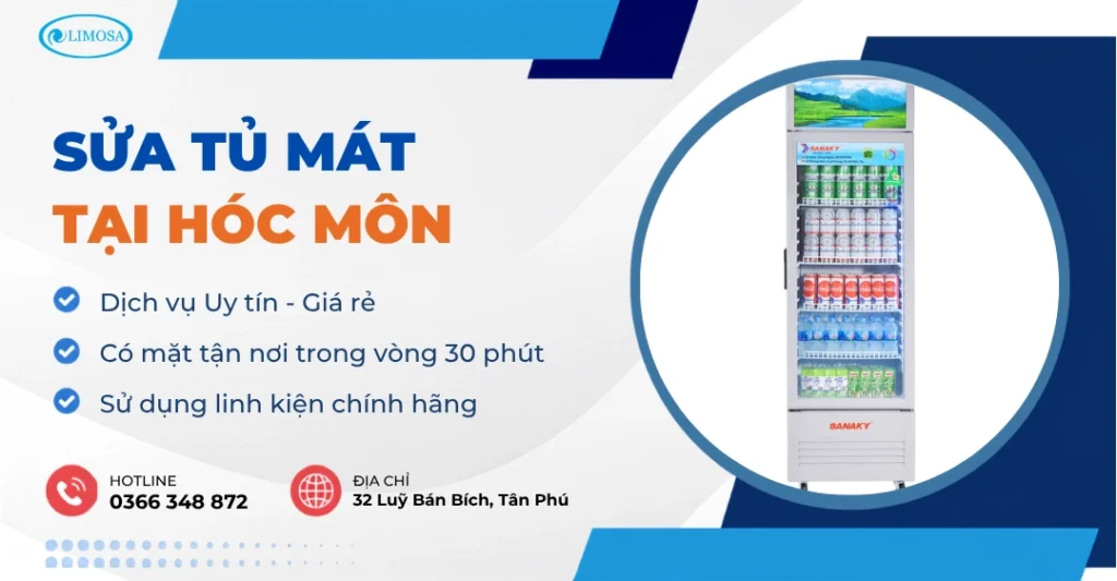 Sửa Tủ Mát Tại Hóc Môn - Dịch Vụ Gần Đây, Uy Tín