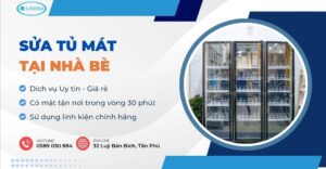 sửa tủ mát tại Nhà Bè